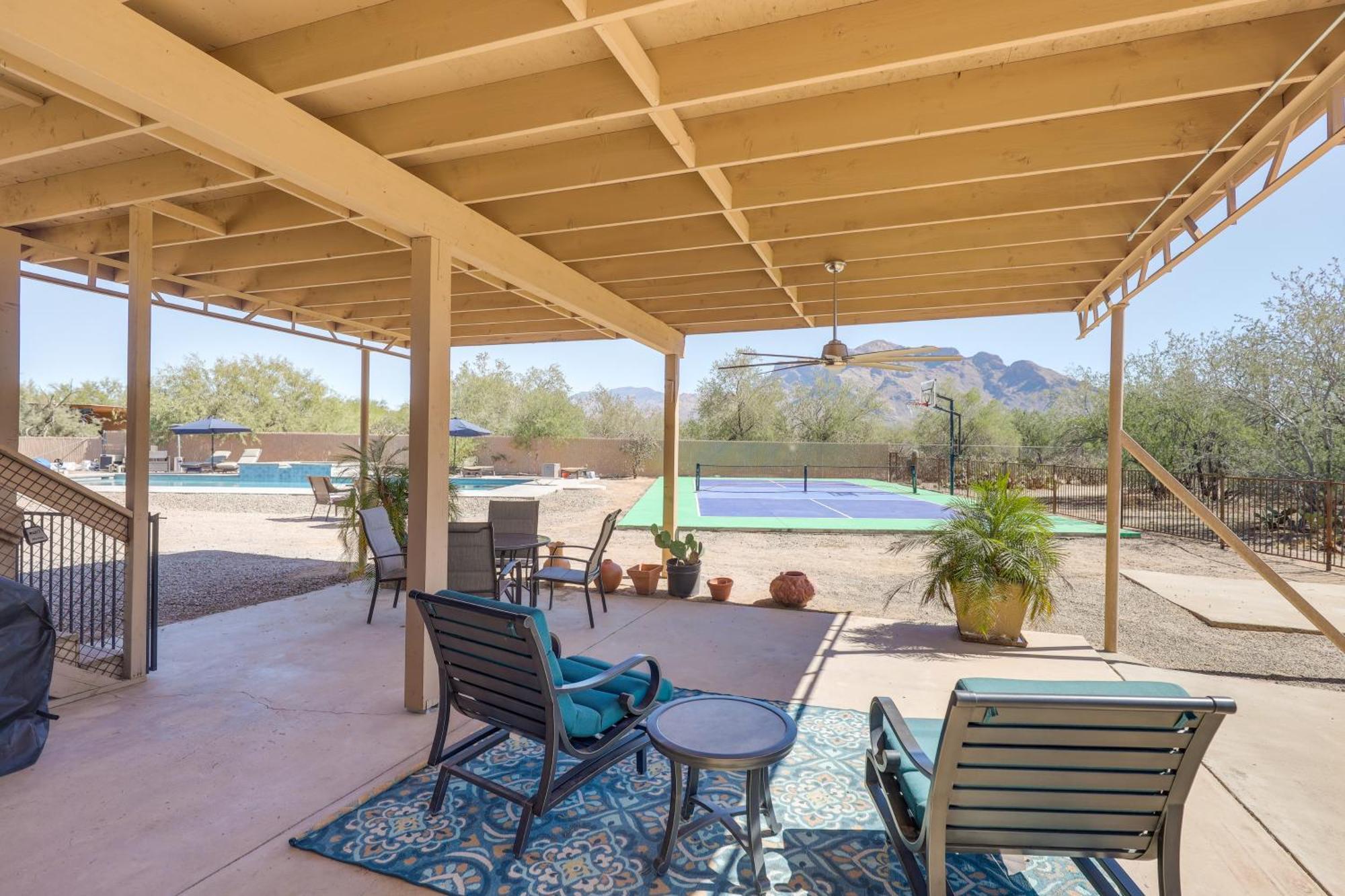 Oro Valley Retreat With Pool, Spa And Rooftop Views! Eksteriør billede