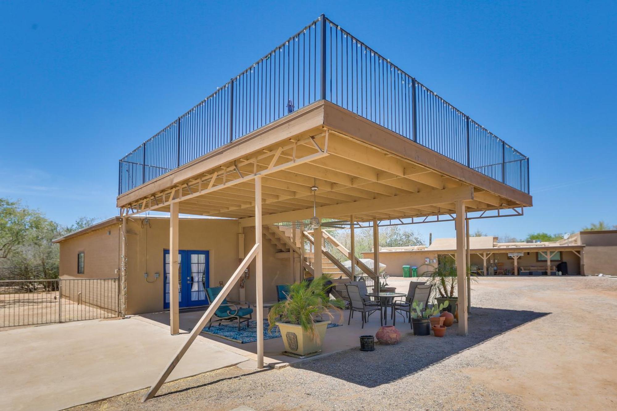 Oro Valley Retreat With Pool, Spa And Rooftop Views! Eksteriør billede